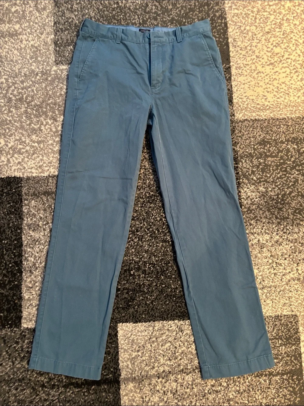 J. Crew Men's Chinos in Slate Teal